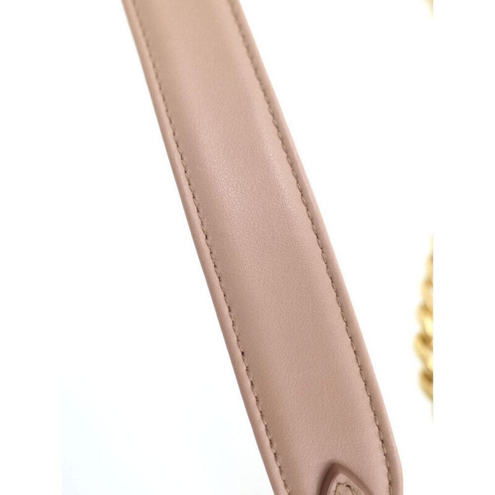 Prada Lock Flap leather crossbody Chain bag pink - Picture 7 of 9